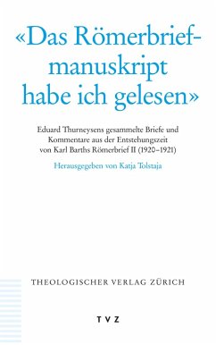 Cover 'Das Römerbriefmanuskript habe ich gelesen' (eBook, PDF)