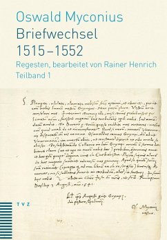 Briefwechsel 1515-1552 (eBook, PDF) - Myconius, Oswald