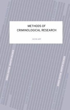 Methods of Criminological Research - Jupp, Victor R