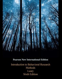 Introduction to Behavioral Research Methods - Leary, Mark