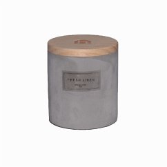 Concrete Candle Duftkerze Fresh Linen