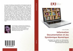 Information Documentation et Jeu Epistémique Numérique - Chevallier, Cerise