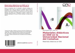 Materiales didácticos en EAD en la Universidad Nacional del Comahue