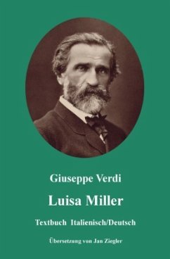 Luisa Miller: Italienisch/Deutsch - Verdi, Giuseppe