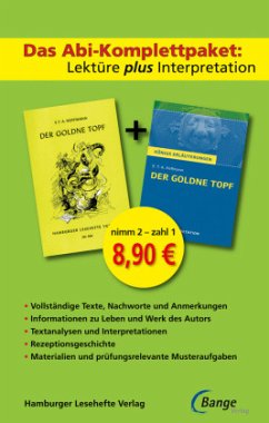 Der goldne Topf - Lektüre plus Interpretation: Königs Erläuterung + kostenlosem Hamburger Leseheft von E.T.A. Hoffmann. - Hoffmann, E. T. A.