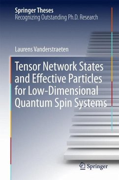 Tensor Network States and Effective Particles for Low-Dimensional Quantum Spin Systems - Vanderstraeten, Laurens