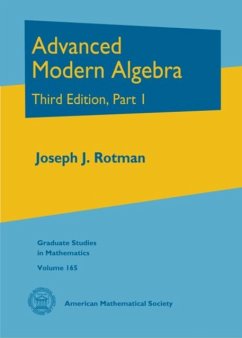 Cover Advanced Modern Algebra