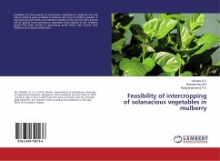 Feasibility of intercropping of solanacious vegetables in mulberry