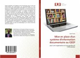 Mise en place d'un système d'information documentaire au GEEP