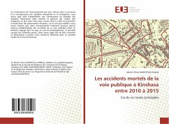 Les accidents mortels de la voie publique à Kinshasa entre 2010 à 2015 - WANTETILA Kinkela, Martin Chico