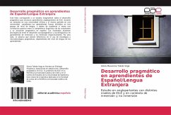 Desarrollo pragmático en aprendientes de Español/Lengua Extranjera