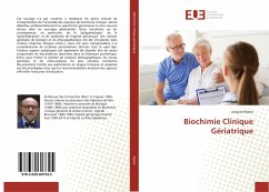 Biochimie Clinique Gériatrique - Myara, Jacques