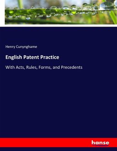 English Patent Practice - Cunynghame, Henry