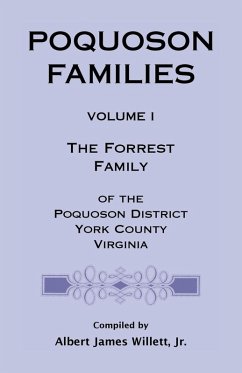 Poquoson Families, Volume I - Willett, Albert James Jr.