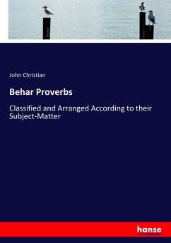 Behar Proverbs - Christian, John