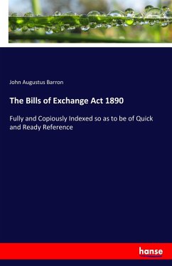 The Bills of Exchange Act 1890
