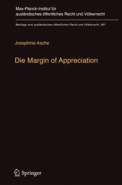 Die Margin of Appreciation - Asche, Josephine