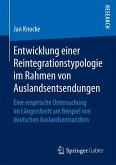 Entwicklung einer Reintegrationstypologie im Rahmen von Auslandsentsendungen