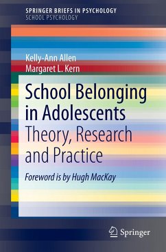 School Belonging in Adolescents - Allen, Kelly-Ann;Kern, Margaret L