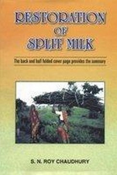 Restoration of Split Milk (eBook, ePUB) - Choudhary, S. N. Roy
