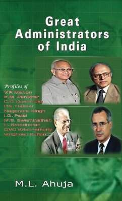 Great Administrators of India (eBook, ePUB) - Ahuja, M. L.