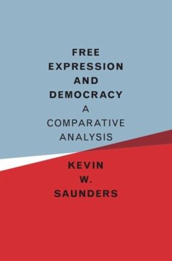 Free Expression and Democracy (eBook, PDF) - Saunders, Kevin W.