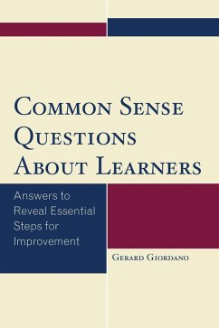 Common Sense Questions About Learners (eBook, ePUB) - Giordano, Gerard