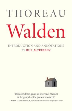 Walden: With an Introduction and Annotations by Bill McKibben (eBook, ePUB) - Thoreau, Henry David