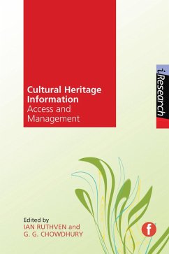 Cover Cultural Heritage Information (eBook, PDF)