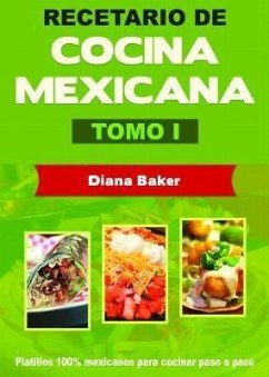 Cover Recetario de Cocina Mexicana Tomo I (eBook, ePUB)