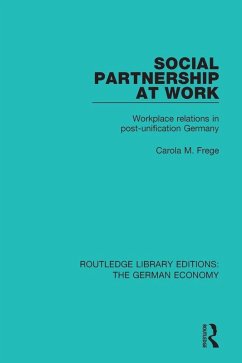 Social Partnership at Work (eBook, PDF) - Frege, Carola M.