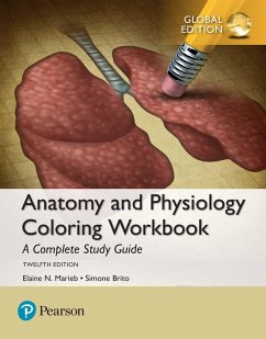 Cover Anatomy and Physiology Coloring Workbook: A Complete Study Guide, Global Edition (eBook, PDF)