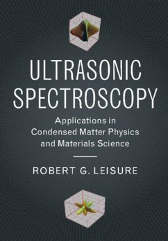 Ultrasonic Spectroscopy (eBook, PDF) - Leisure, Robert G.