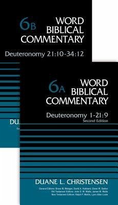 Deuteronomy (2-Volume Set---6a and 6b) - Christensen, Duane