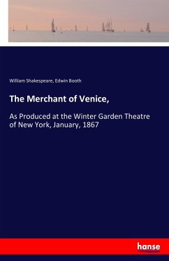The Merchant of Venice, - Shakespeare, William; Booth, Edwin