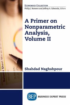 A Primer on Nonparametric Analysis, Volume II (eBook, ePUB)