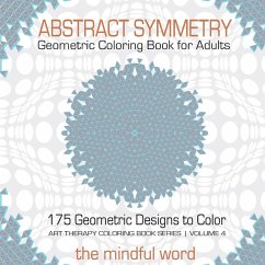 Abstract Symmetry Geometric Coloring Book for Adults