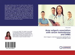 Acne vulgaris association with serum testosterone and SHBG