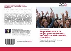 Empoderando a la mujer para enfrentar los efectos del cambio climático