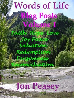 Cover Words of Life Blog Posts Volume 1 (eBook, ePUB)
