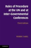 Rules of Procedure at the Un and at Inter-Governmental Conferences