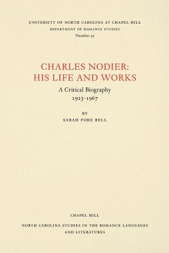 Charles Nodier - Bell, Sarah Fore