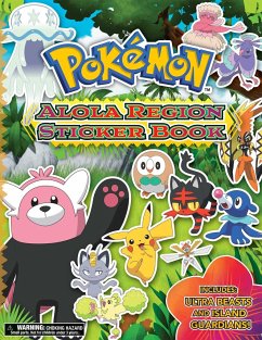 Pokémon Alola Region Sticker Book - The Pokemon Company International