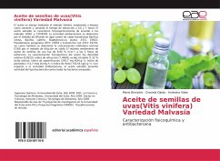 Aceite de semillas de uvas(Vitis vinifera) Variedad Malvasía
