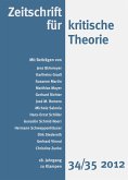 Zeitschrift für kritische Theorie / Zeitschrift für kritische Theorie, Heft 34/35 (eBook, ePUB)