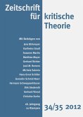 Zeitschrift für kritische Theorie / Zeitschrift für kritische Theorie, Heft 34/35 (eBook, PDF)