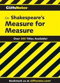 CliffsNotes on Shakespeare's Measure For Measure (eBook, ePUB)