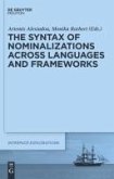 The Syntax of Nominalizations across Languages and Frameworks (eBook, PDF)