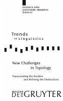 Cover New Challenges in Typology (eBook, PDF)