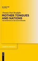 Mother Tongues and Nations (eBook, PDF) - Bonfiglio, Thomas Paul
